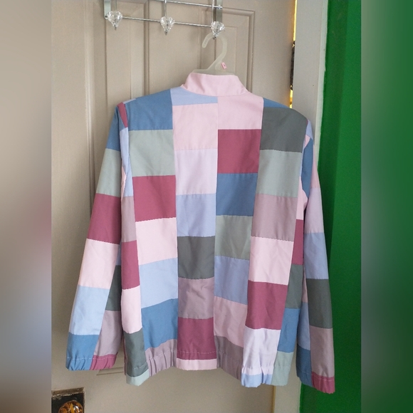 Vintage Marguerite Rubel Women's Patchwork Jacket Made in USA - Picture 2 of 7